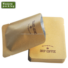 Enveloppe de café Plat Small Sachet Packaging Sac